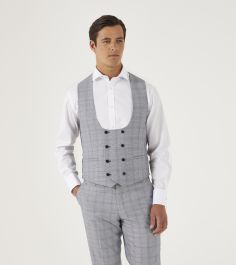 Grey scoop waistcoat new arrivals