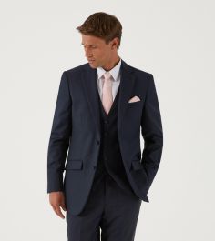 Farnham Suit Tailored Jacket Navy Blue