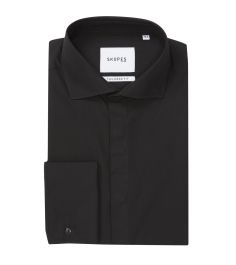 Plain black dress shirt 2025