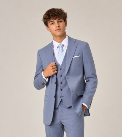 Caspian Suit Slim Blue