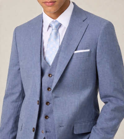 Caspian Suit Slim Blue