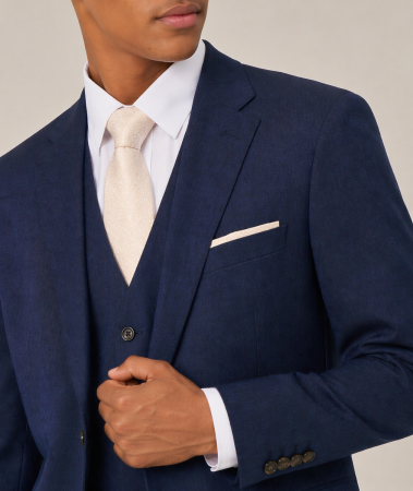 Caspian Suit Slim Navy Blue