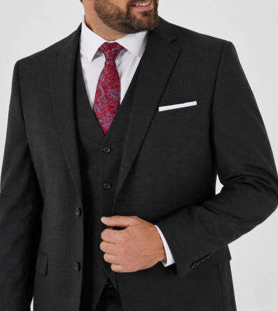 Darwin Classic Suit Charcoal Grey