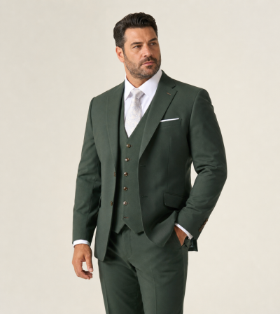 Harvey Tailored Suit Green