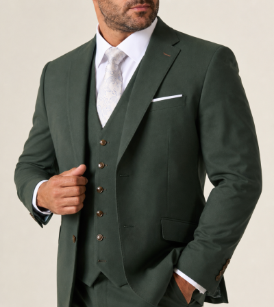 Harvey Tailored Suit Green