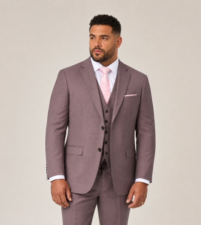 Lucien Suit Tailored Berry