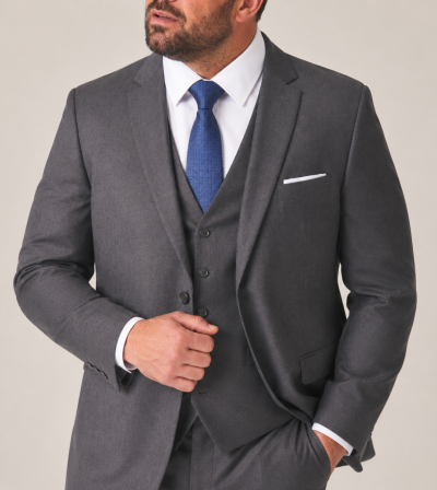 Madrid Tailored Suit Grey