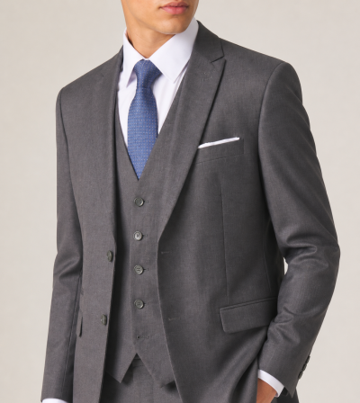 Madrid Tailored Suit Grey