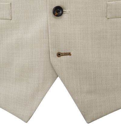 Redding Suit Waistcoat Stone Beige