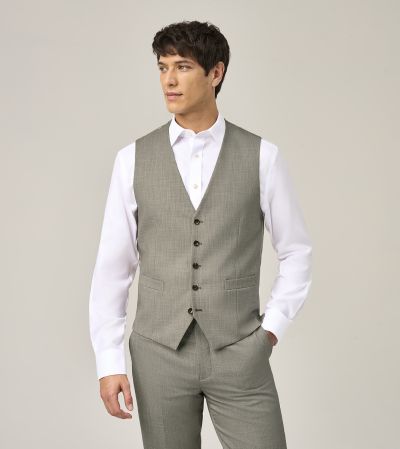 Redding Suit Waistcoat Sage Green