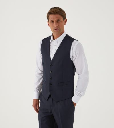 Farnham Suit Waistcoat Navy Blue