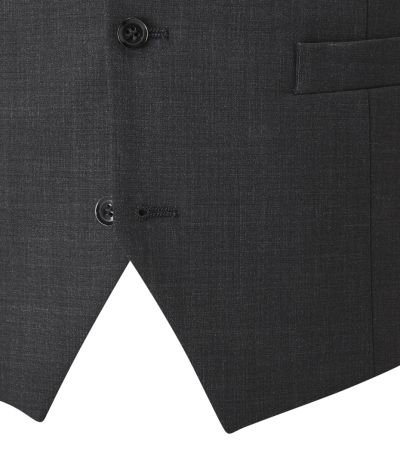 Darwin Suit Waistcoat Charcoal Grey