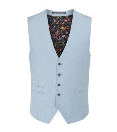 Camplin Waistcoat Light Blue