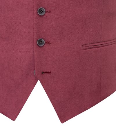 Camplin Raspberry Waistcoat