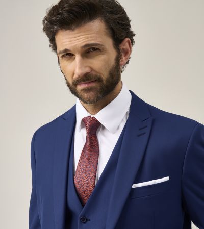 Kennedy Tailored Suit Royal Blue