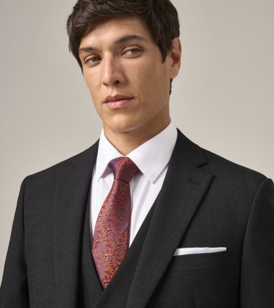 Darwin Suit Classic Trousers Charcoal Grey