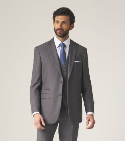 Madrid Tailored Suit Grey