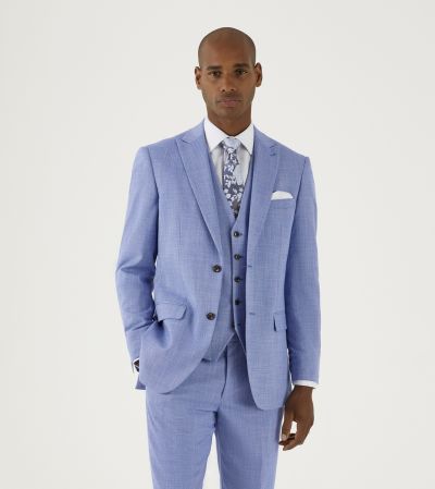 Redding Tailored Suit Sky Blue