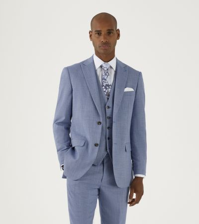 Redding Tailored Suit Sky Blue