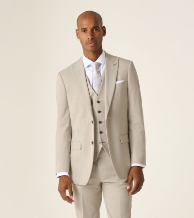 Redding Tailored Suit Stone Beige