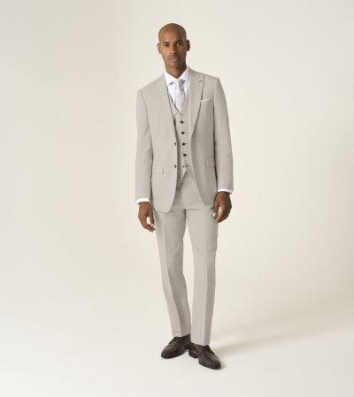 Redding Tailored Suit Stone Beige