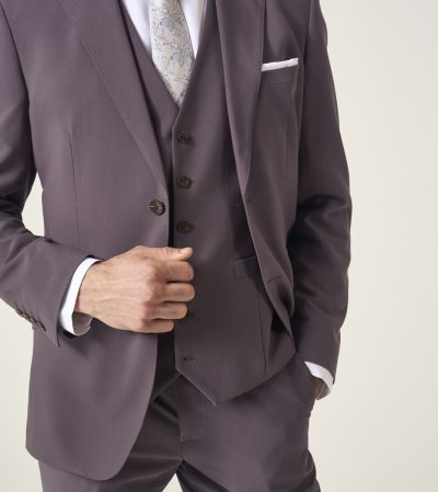 Beckett Tailored Suit Mauve