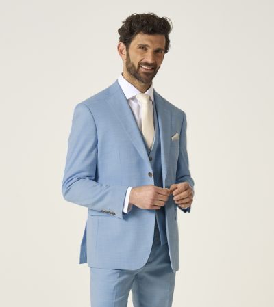 Lucien Tailored Suit Sky Blue