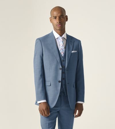 Lucien Suit Tailored Teal Blue
