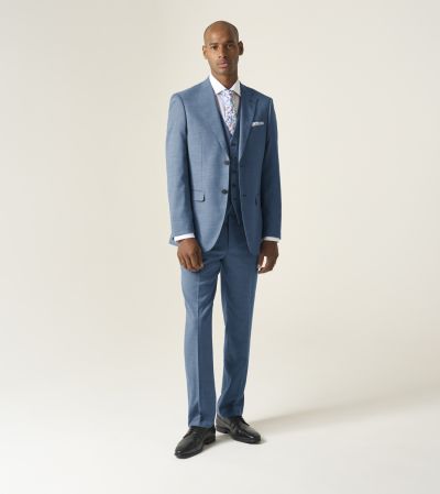 Lucien Suit Tailored Teal Blue
