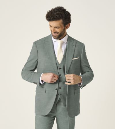 Elio Suit Tailored Sage Green
