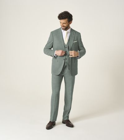 Elio Suit Tailored Sage Green