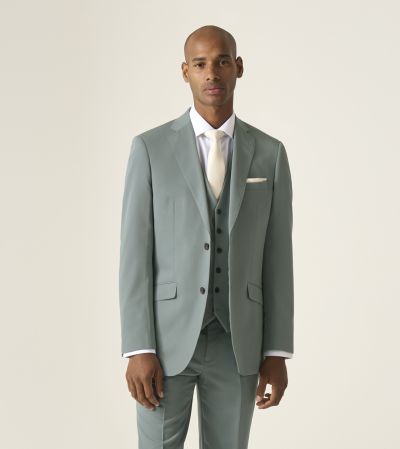 Beckett Tailored Suit Mint Green