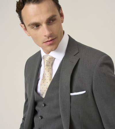 Billam Tailored Fit Suit Grey
