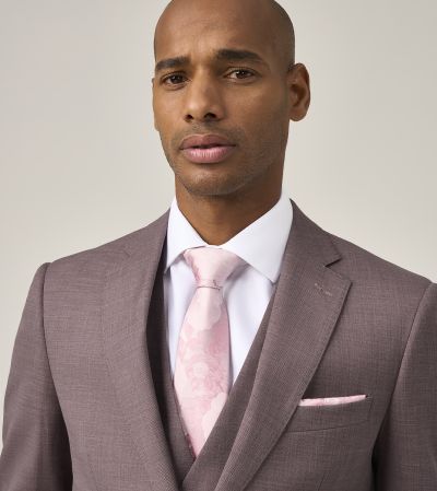 Lucien Suit Tailored Jacket Berry