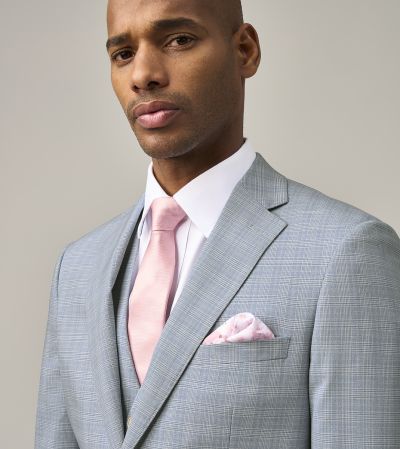 Arlen Suit Tailored Light Blue Check