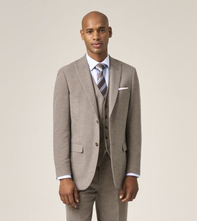 Welles Single Breasted Suit Jacket Grey