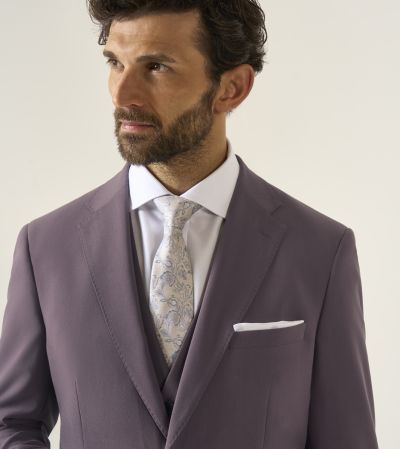 Beckett Slim Suit Mauve
