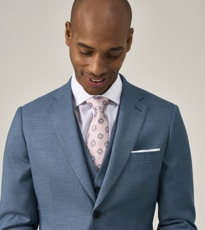 Lucien Suit Slim Teal Blue