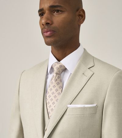 Caspian Suit Slim Stone Beige