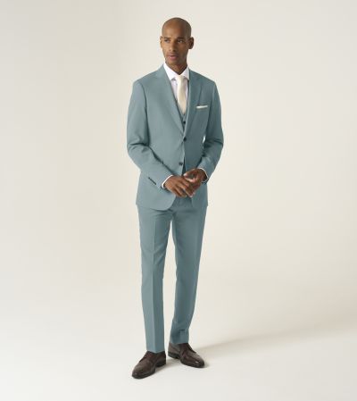 Beckett Slim Suit Mint Green