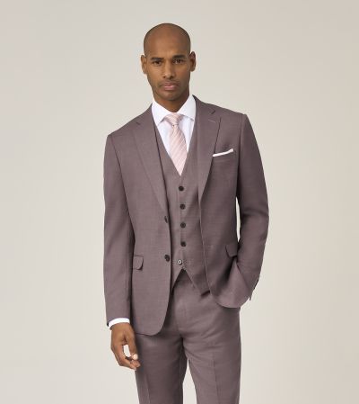 Lucien Suit Slim Berry