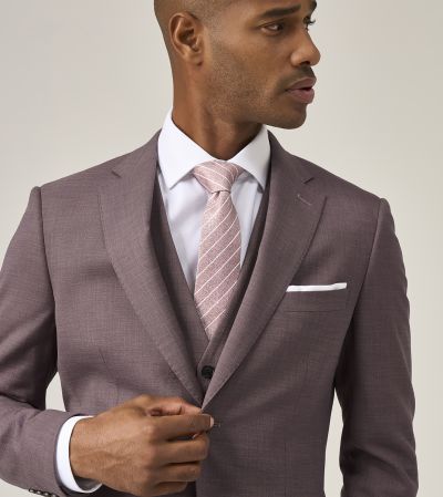 Lucien Suit Slim Berry
