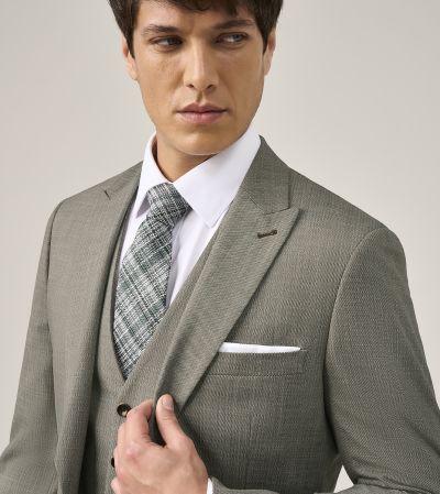 Redding Slim Suit Sage Green