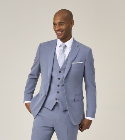 Caspian Suit Slim Blue