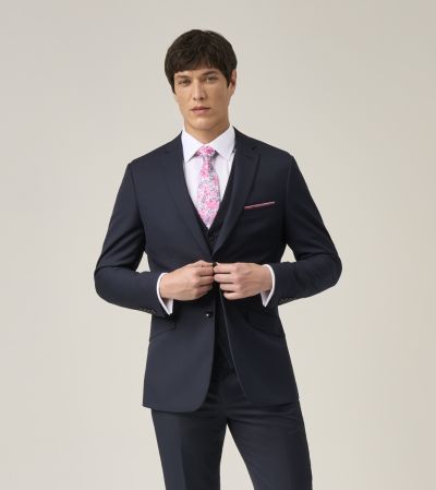 Farnham Slim Suit Navy Blue