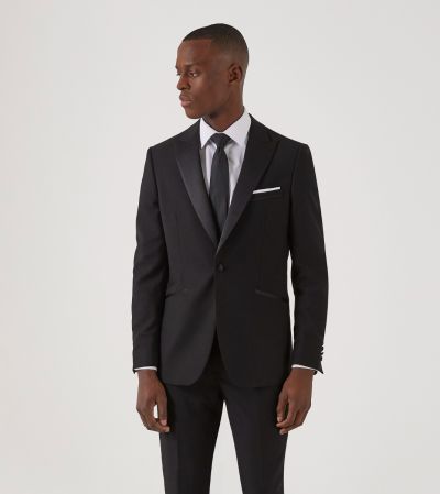 Sinatra Slim Dinner Suit Black