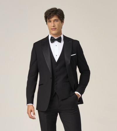 Sinatra Slim Dinner Suit Jacket Black