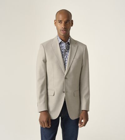Jamie Tailored Jacket Stone Beige