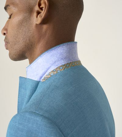 Jamie Tailored Jacket Aqua Blue