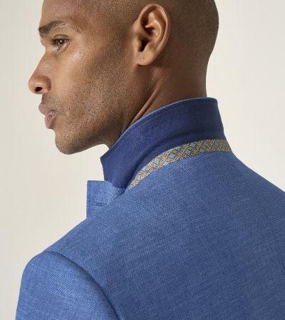 Jamie Tailored Jacket Indigo Blue